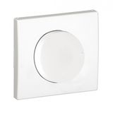 COV PLAT F/DIMMER/TWO-WAY SWITCH MATTE WHITE