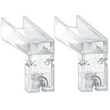 Set of 2 one-pole terminal covers for fourth pole, for GAX42040A, GAX42040C, GAX42040D, GAX41040A, GAX41040C, GAX41063SA, GAX42063SA