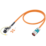 Power cable pre-assembled 4x 2.5+(2x1.5) C SPEED-CONNECT connector Sz. 1.5...6FX5002-5DN31-1GB0