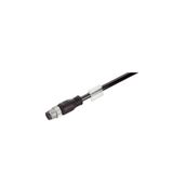 Ethernet Railway Cable (assembled), One end without connector, M12 D-c