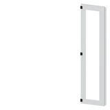 SIVACON door half. left. window. IP55. H: 2000 mm. W: 450 mm. protection class 1