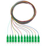 Pigtails, 12xSC, OS2 APC, 2m 