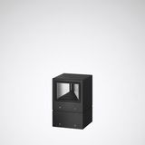 Bollard luminaires Skeo Q Reflector Anthracite ET 6W 300lm 70 asymmetric medium wide (AM) IP65 IK07 5 SDCM 7022240