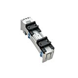 Busbar component support EMC, 2 adjustable rails separable (The price is shown without markup on metals. Request a quote for accurate information)
