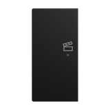 2-way rocker switch left, with "Scene" symbol Busch-balance® SI
