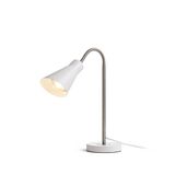 ANIKA table matte white matt nickel 230V LED E27 15W