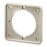 Flange built-in socket 75x75 mm wall duct