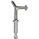Manoeuvring hook with C socket