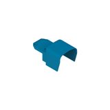 Technopolymer closed protection. Colour: blue.