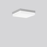FLAT SLIM square, 13...21 W, 1300...2300 lm, 830, 840, silver, Sensor 