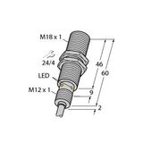 Inductive Sensor For the Food Industry   BI8U-EM18MWD-VN6X 7M