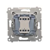 Triple surface mounted box, white