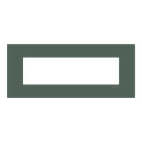 Frame - 1-gang / 7-modules - Niessen logo - Noble - Commodore