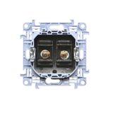 Loudspeaker socket, satin, metallized