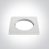 WHITE DECORATIVE BASE SQUARE FOR 10105H / 10112HA
