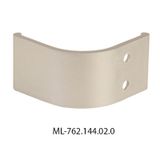 Plastic silver handle for profile RL, RH