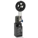 Safety Limit switch, D4N, M20 (1 conduit), 1NC/1NO (slow-action), adjustable roller lever (metal lever, rubber roller), , manual reset feature D4NR0058C