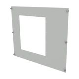 ProfiSNAP Front Plate, for enclosure width 800mm, H=600mm, prepared fo