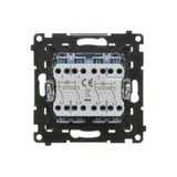 Single frame, Simon 24, IP20/IP44, antibacterial white