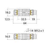 Adapter   AD-FKM5-FSM5.554/YE