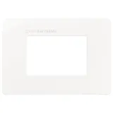 Plana Up 3M cover plate, antib. white