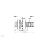 Inductive Sensor With Increased Switching Distance   BI2-EG08K-AN6X-V1131