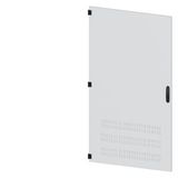 SIVACON, door, left, ventilated, IP40, H: 1800 mm, W: 900 mm, RAL 7035