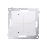Battery-powered transmitter that directly controls other Simon GO devices, [Wi-Fi] - CONTROL B, 3V, (module), white