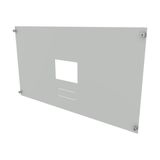 ProfiSNAP Front Plate, for enclosure width 800mm, H=400mm, prepared fo