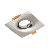 Spot luminaire housing AURORA, IP20, square, satin