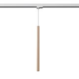 HANGING LAMP 3 PHASE PASTELO WOOD G9 WHITE