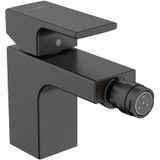Vernis Shape bidet mixer, with pop-up, matte black