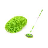 Microfiber telescopic wash brush 145-247cm AMIO-02399