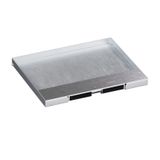 LID FLUSH METAL 12/18M
