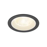NUMINOS© L recessed ceiling light 4000K 20ø IP20 round bl/wh