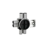 BUILT-IN WALL BOX SINGLE 9-24mm 8-INLETS 48-PACK