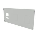ProfiSNAP Front Plate, for enclosure width 1200mm, H=500mm, prepared f