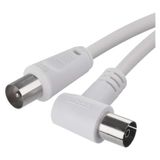 Antenna Coaxial Cable shielded 5m – 1× 90°