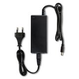 Power adapter 84W, DC24V/3.5A, IP20, black plastic, with plug