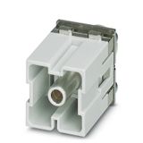 Power module, 1000 V, 200 A, Number of poles: 1, Axial screw connection, Male, Required plug-in slots: 2
