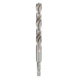 Brad point drill bit, 1/4" hex shank 10 x 87 x 133 mm