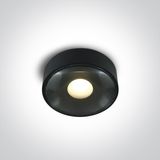 BLACK AC SMD 6W WW IP65 230V DIMMABLE