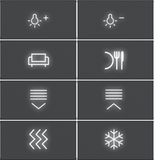 KNX pushbutton cover, 8-position, with backlight, A.x/C.x, matte black
