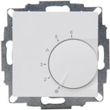 HK07 Room thermostat break contact, 2300 W, arctic white matt