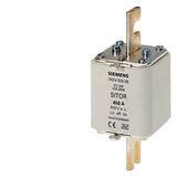 SITOR fuse link, with slotted blade contacts, NH2, In: 550 A, aR