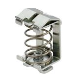Clamping yoke, Clamping yoke for shield connection