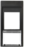 Keystone data socket support, black, 1M