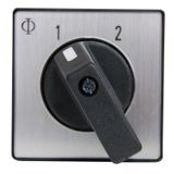 Changeover switch 3-pole 10A 1-2