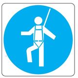 Mandatory sign - Al - Side: 500 mm