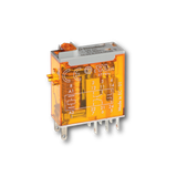 Mini.ind.relays 2CO 8A/24VAC/Agni+Au/Test button/Mech.ind. (46.52.8.024.5040)